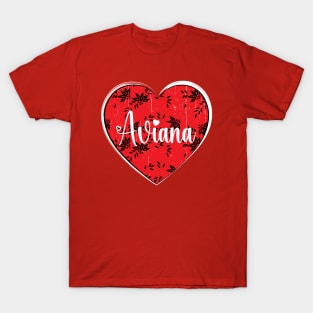 I Love Avianna First Name I Heart Avianna T-Shirt